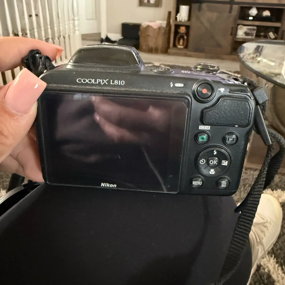 Nikon Black Digital Camera with 26x Optical Zoom